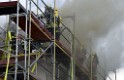 Dachstuhlbrand Koeln Poll Geislarerstr P139